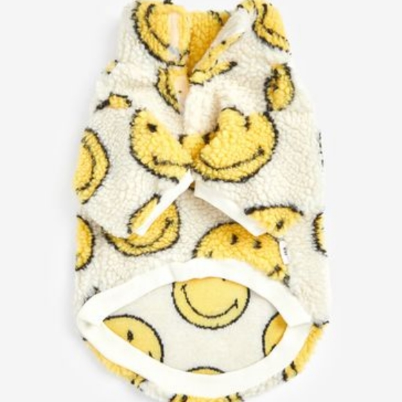 GAP x Smiley Collab Sherpa Dog Fleece Pullover - Picture 2 of 4